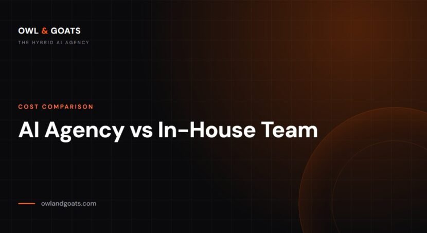 AI Agency vs In-House Team: Cost Comparison (2026)