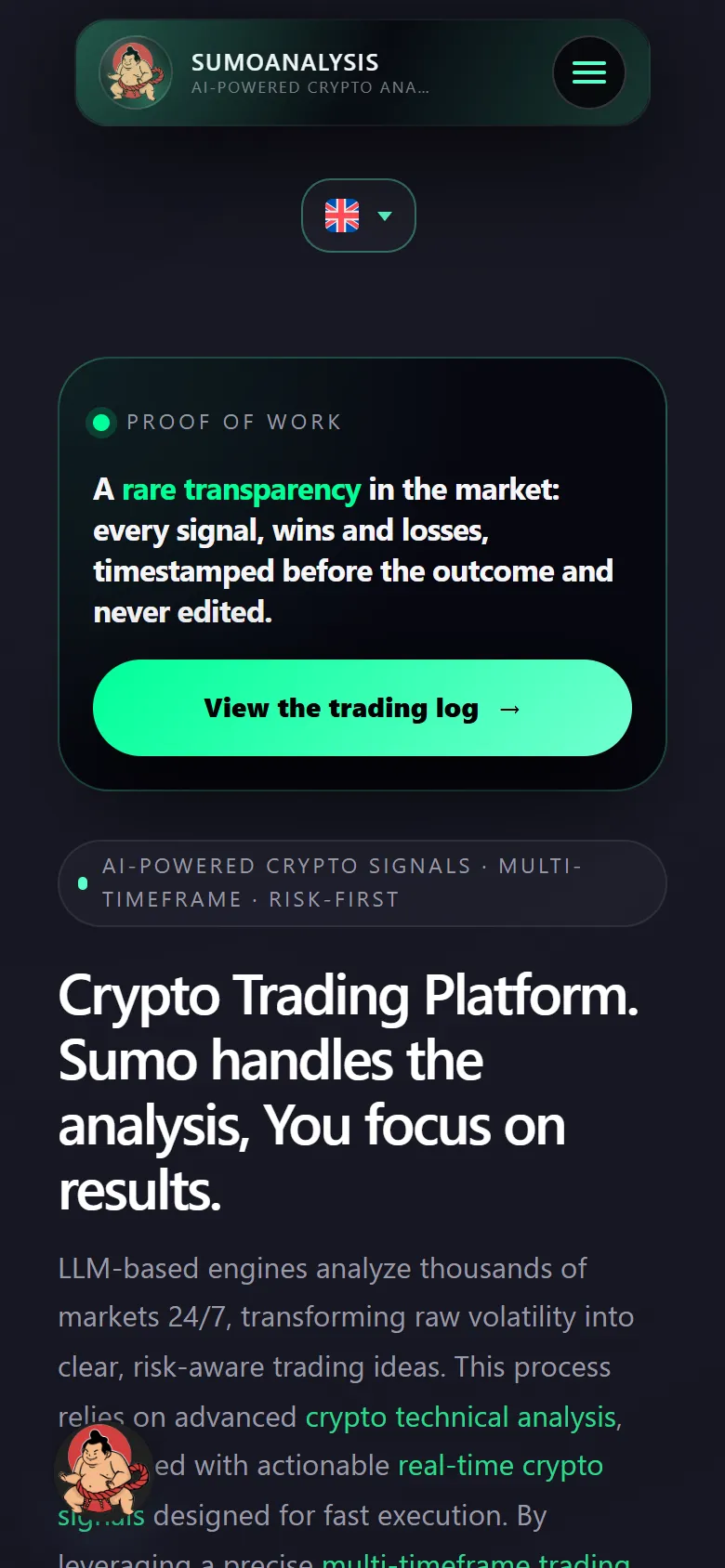 SumoAnalysis mobile